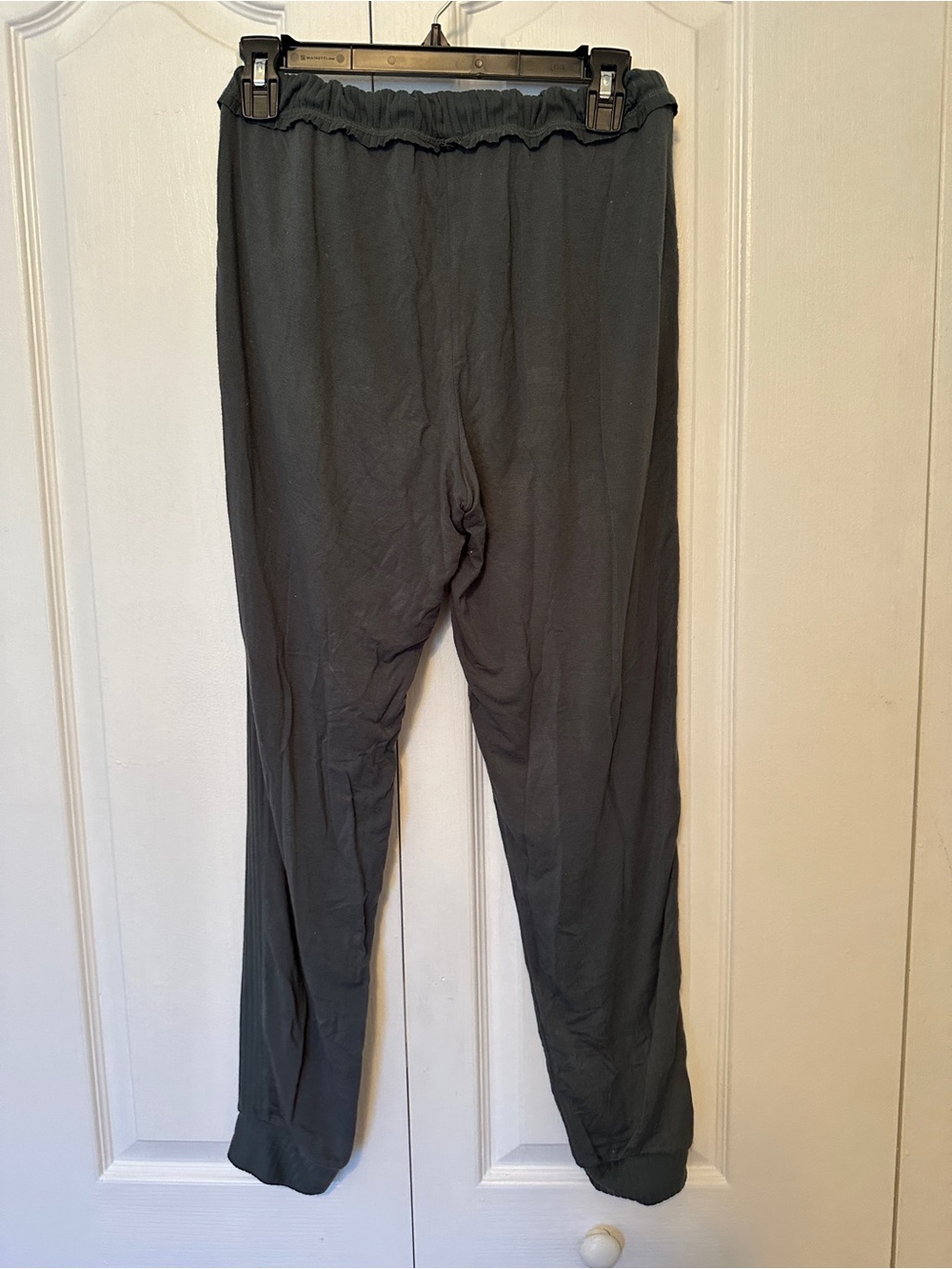 Adore Me Olive Ribbed Drawstring Joggers - Picture 4 of 5